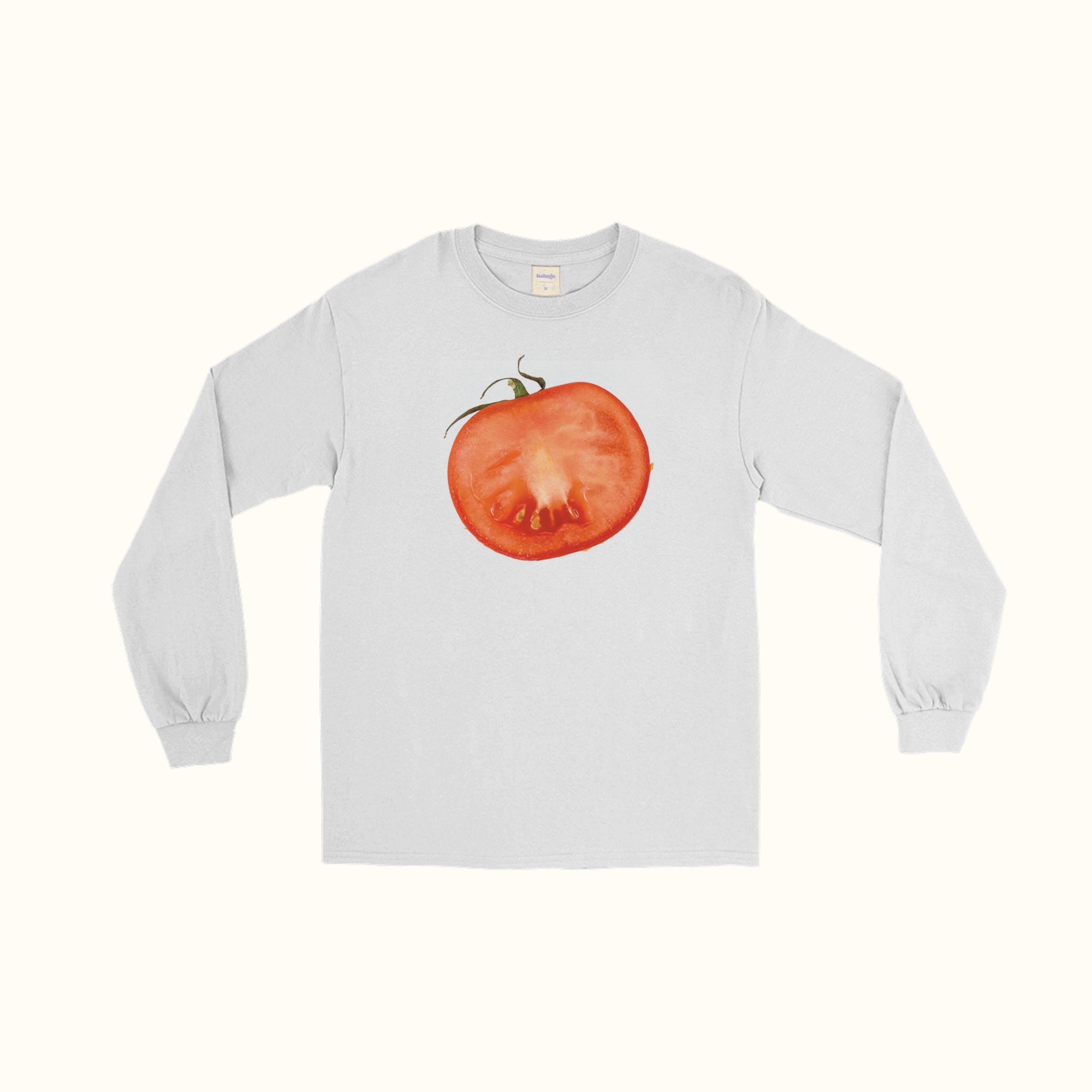 Slice Of Tomato Long Sleeve T-Shirt