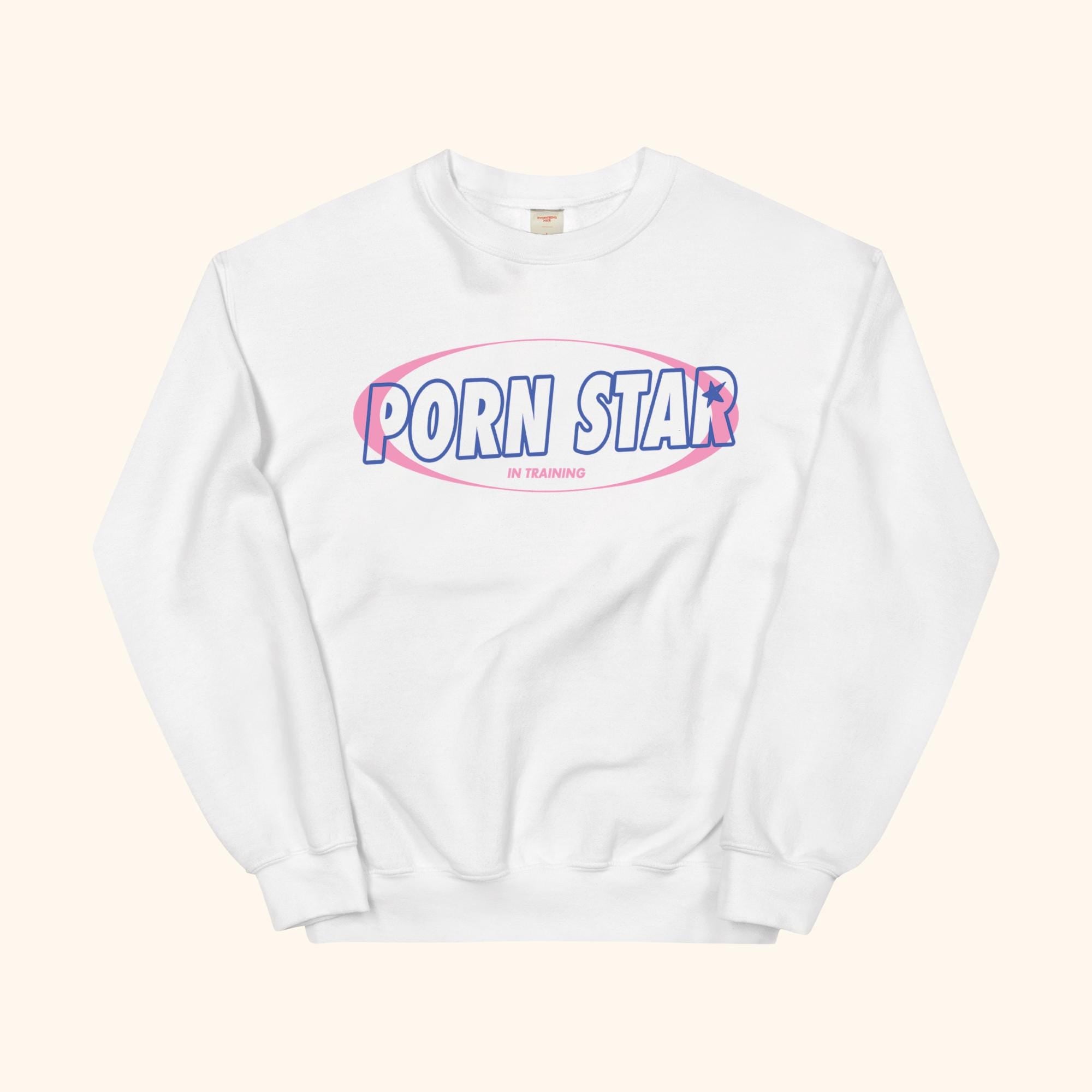 Sudadera de "Pornstar en entrenamiento"