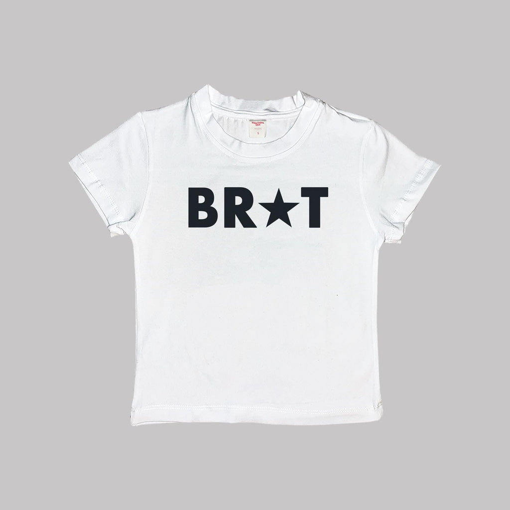 Camiseta corta tipo "Brat Baby"