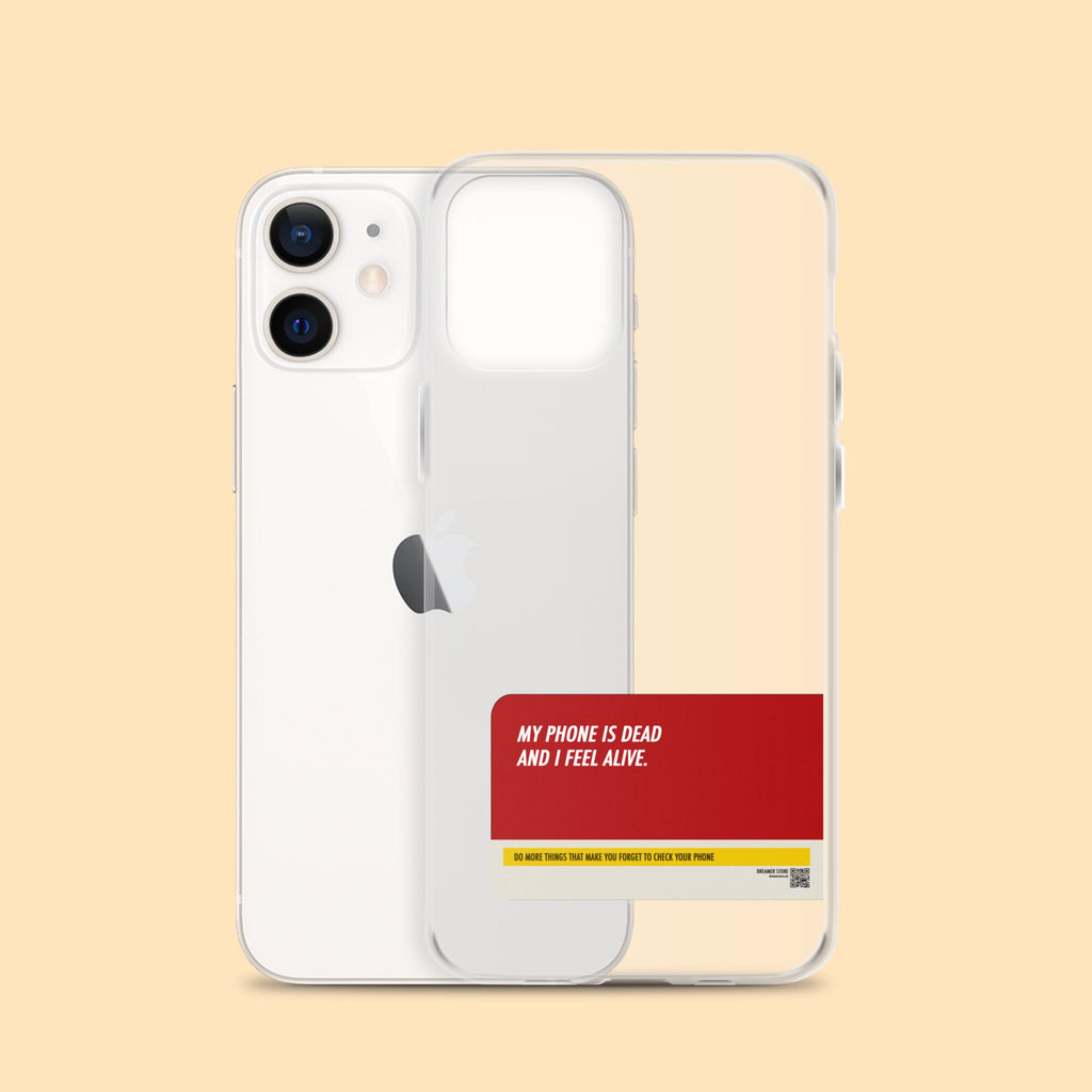 Funda de iPhone "Me siento vivo"