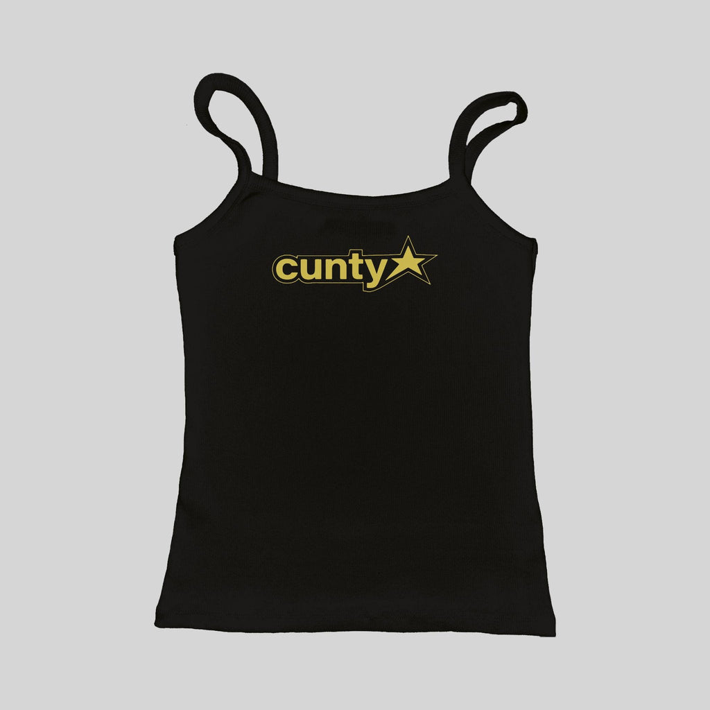 Camiseta de tirantes acanalada "Cunty"