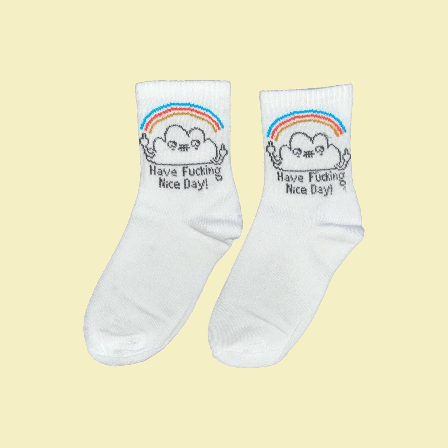 Have A Fucking Nice Day Socks (3 Pairs Pack)