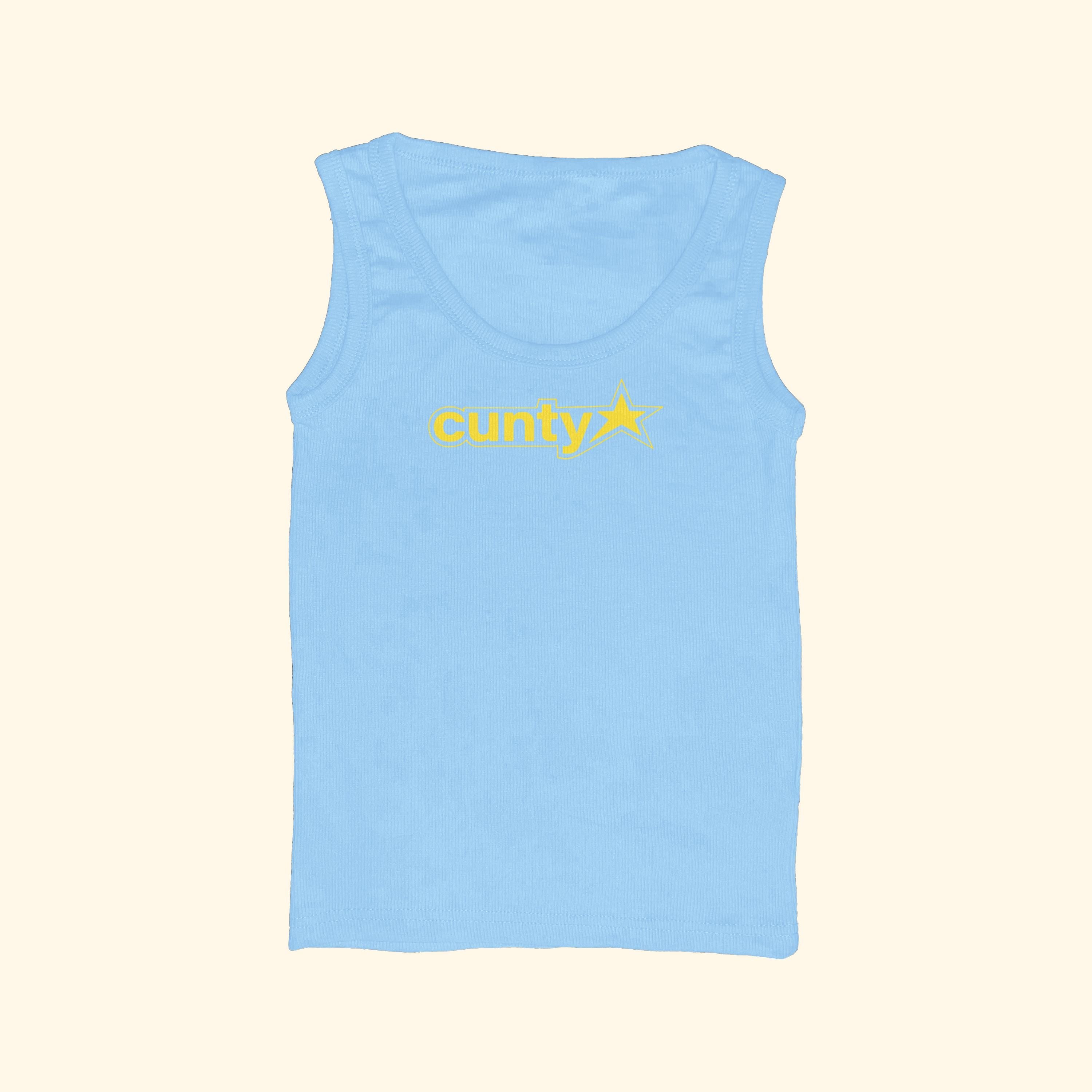 Camiseta de tirantes acanalada "Cunty"