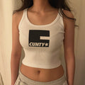 Cunty Ribbed Muscle Tank Top