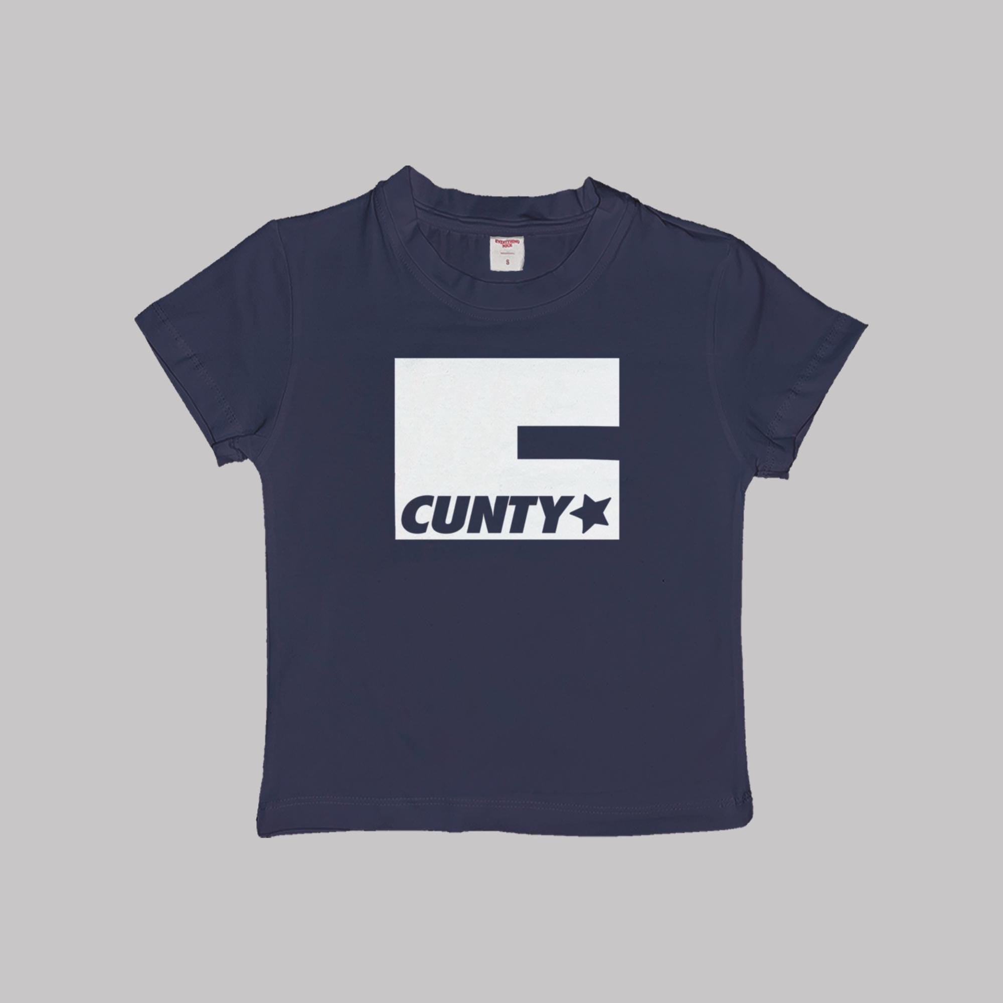 Top Corto T-Shirt "Cunty Baby"