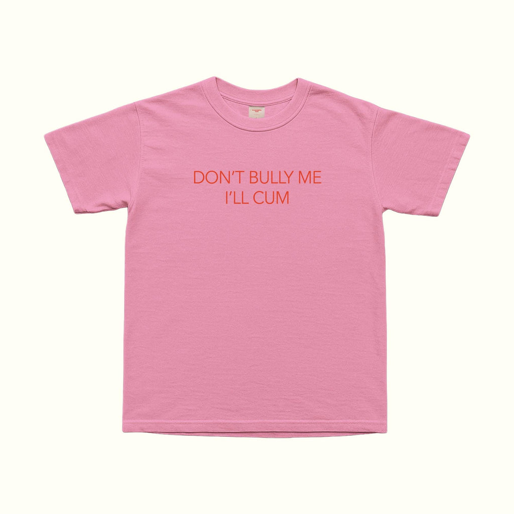 Don't Bully Me I'll Cum T-Shirt