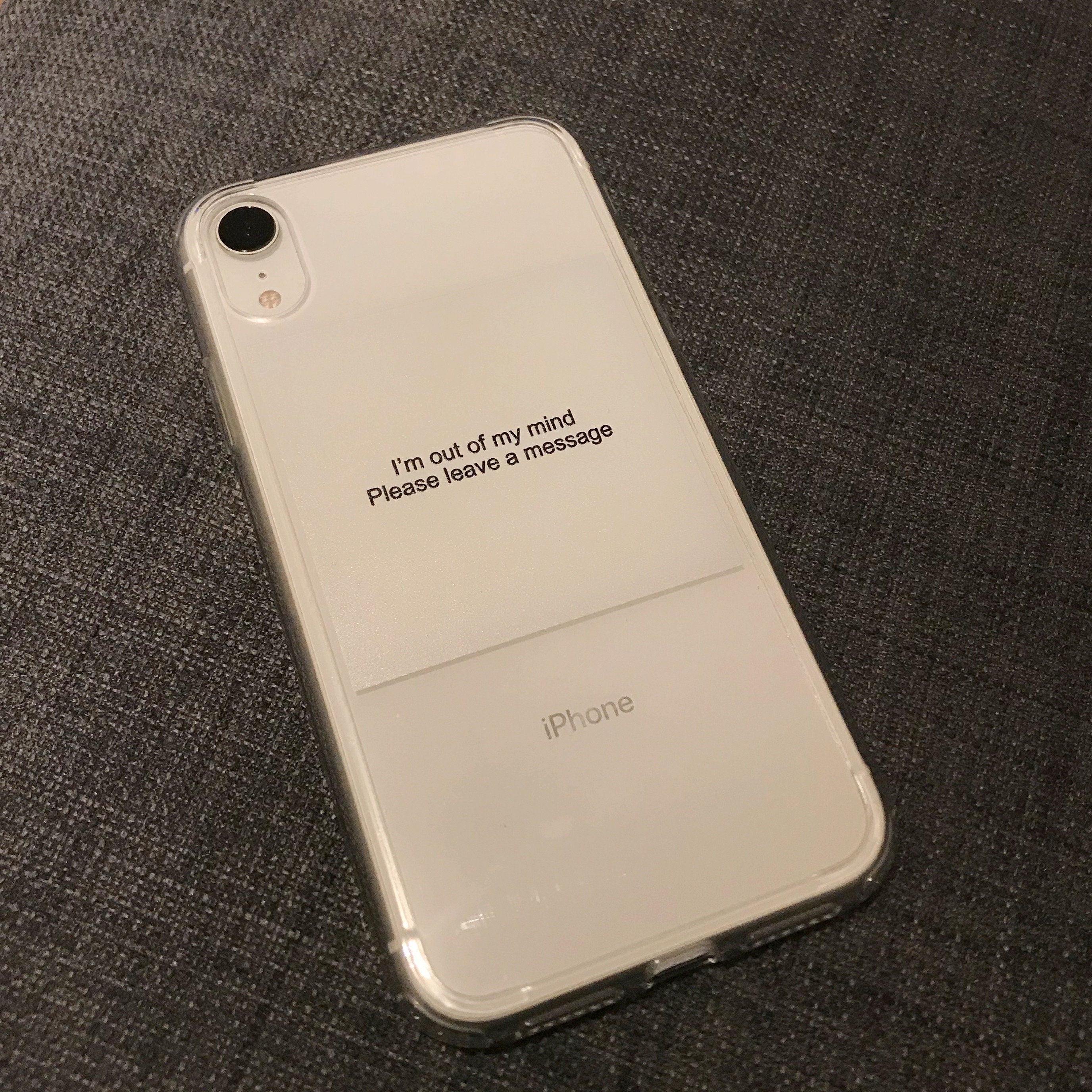 Leave A Message iPhone Case