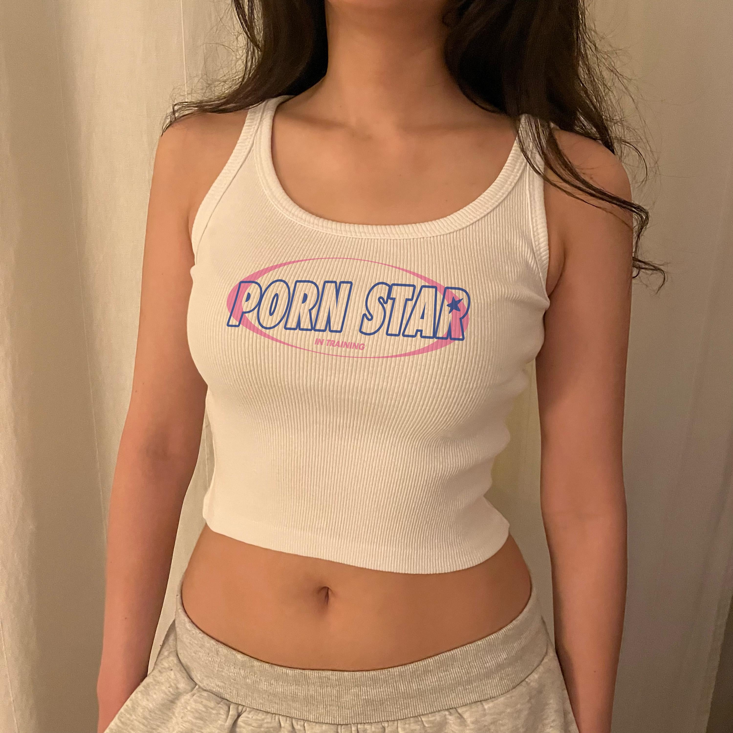 Pornstar In Training Ribbed Muscle Tank Top