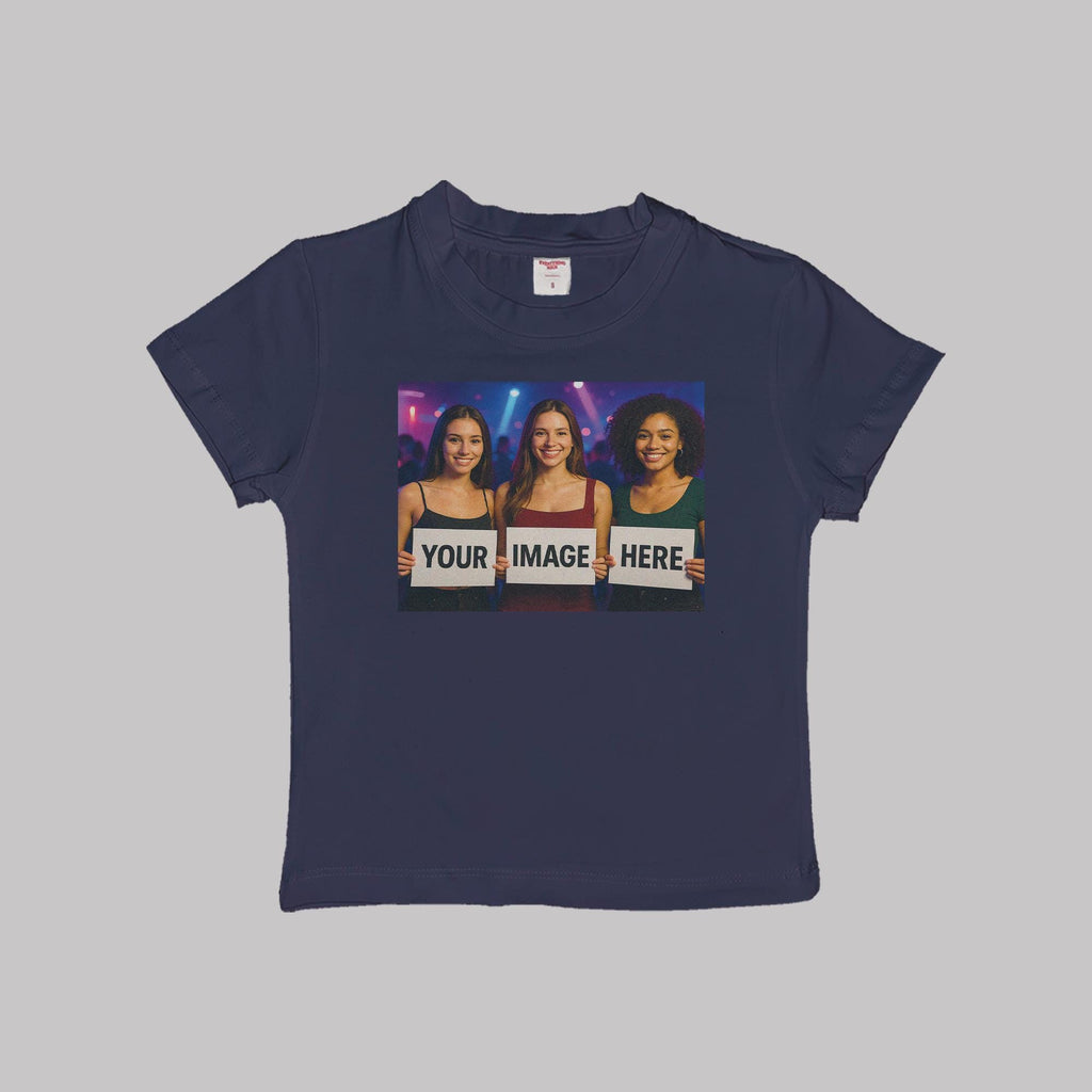Personaliza tu imagen Camiseta corta para bebé A104