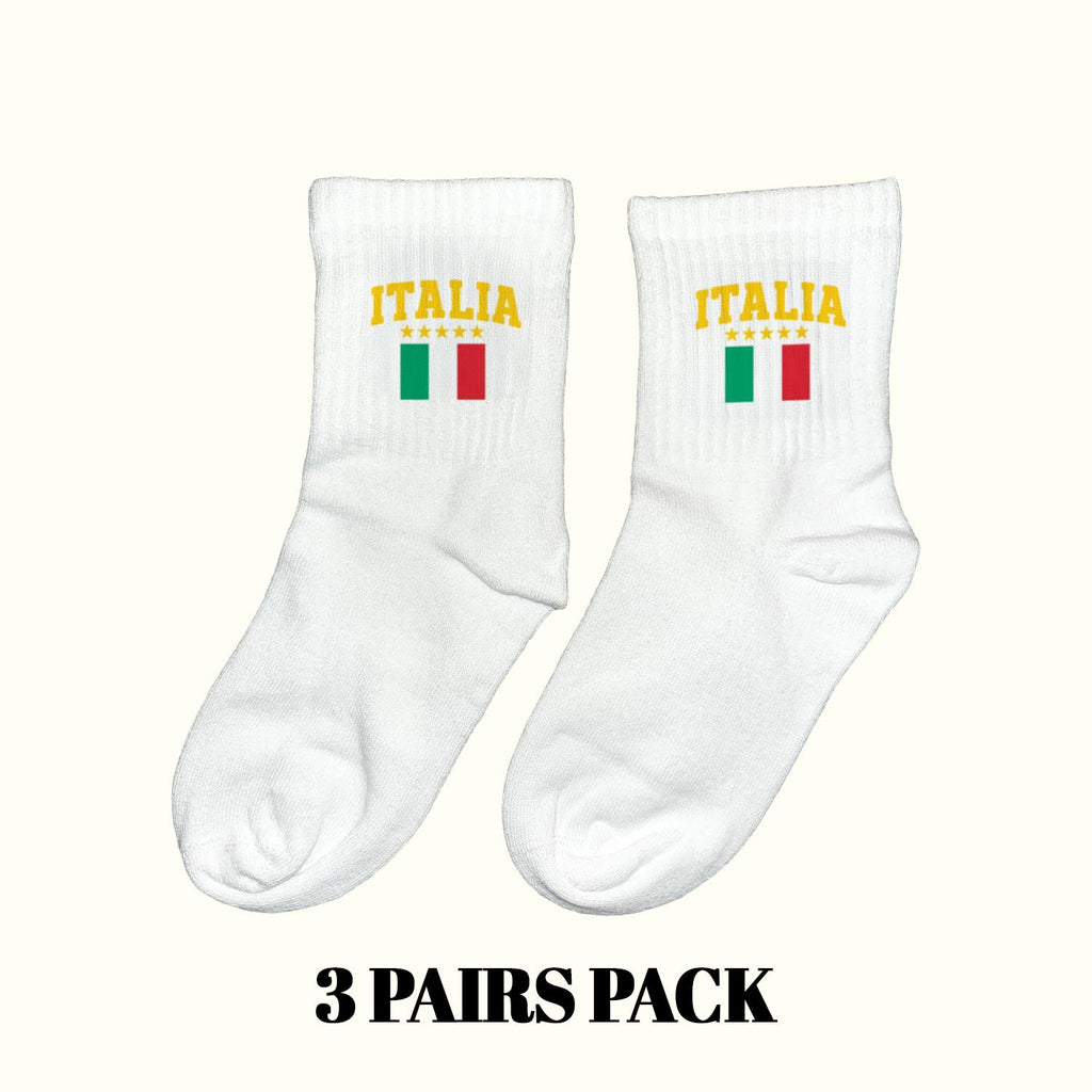 Italia Socks (3 Pairs Pack)