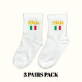 Italia Socks (3 Pairs Pack)