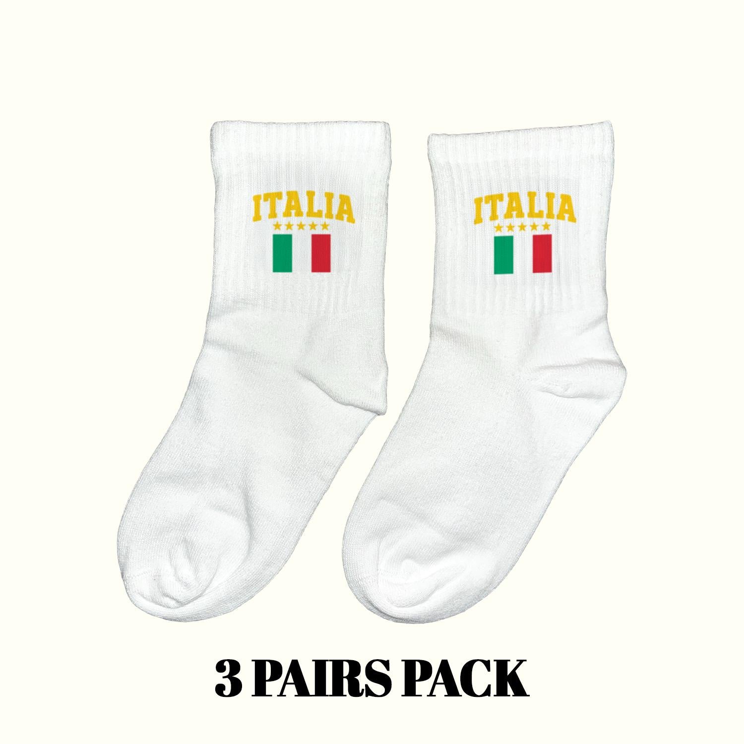 Italia Socks (3 Pairs Pack)