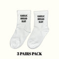 Garlic Bread Slut Socks (3 Pairs Pack)