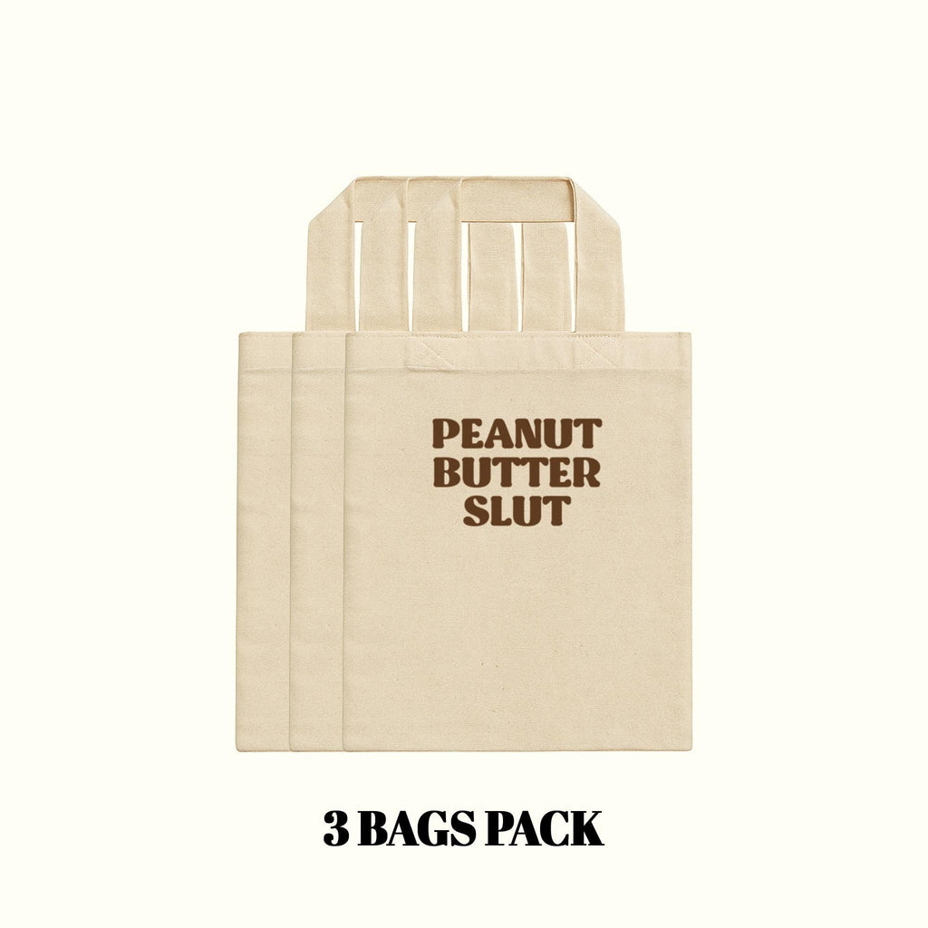Bolso de mano "Peanut Butter Slut" (Paquete de 3 bolsas)