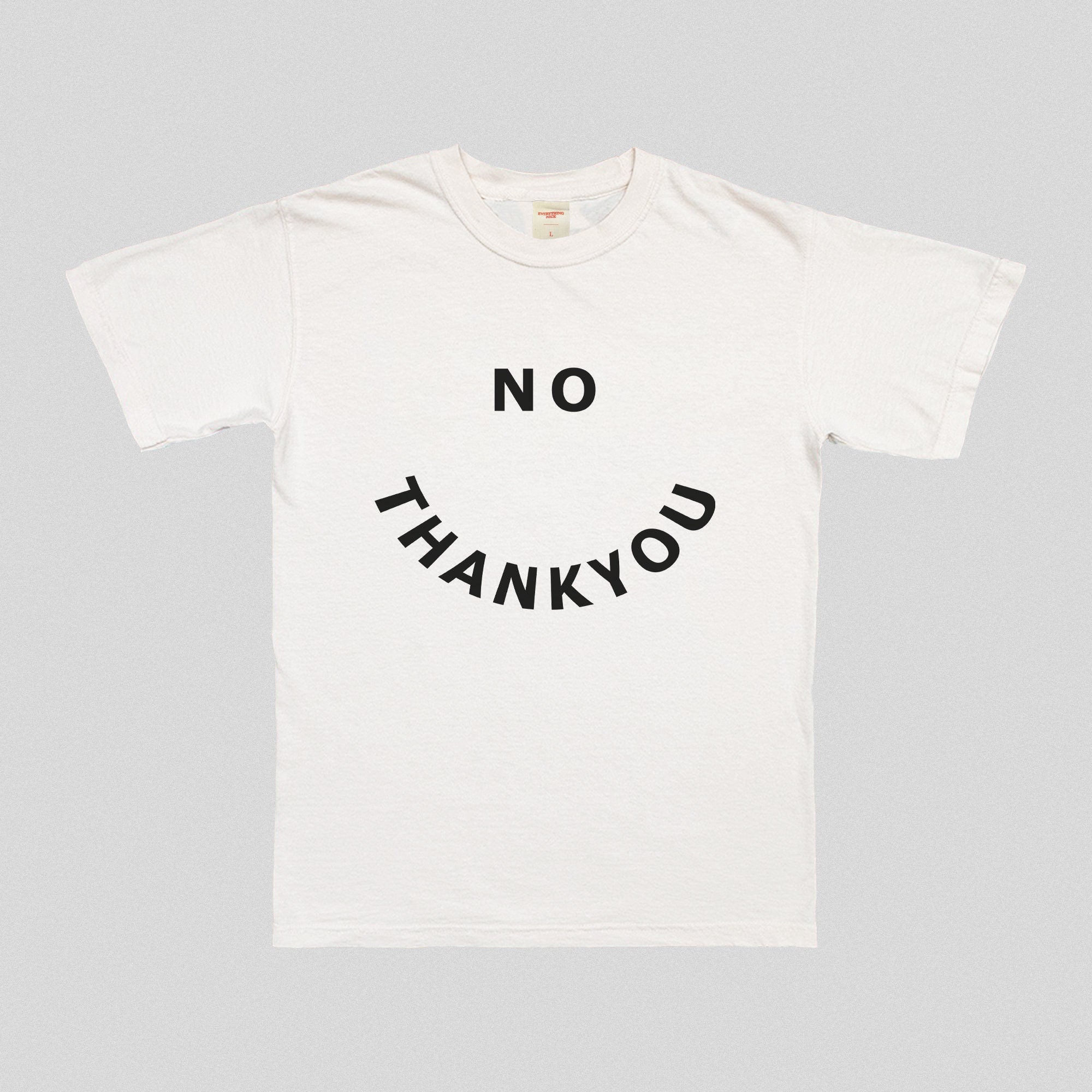 Camiseta "No, gracias"