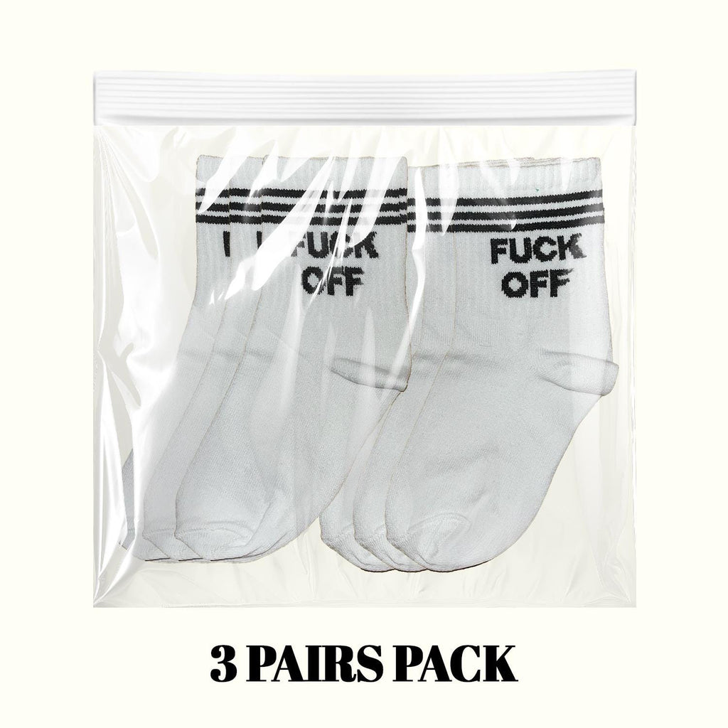 Fuck Off Socks (3 Pairs Pack)