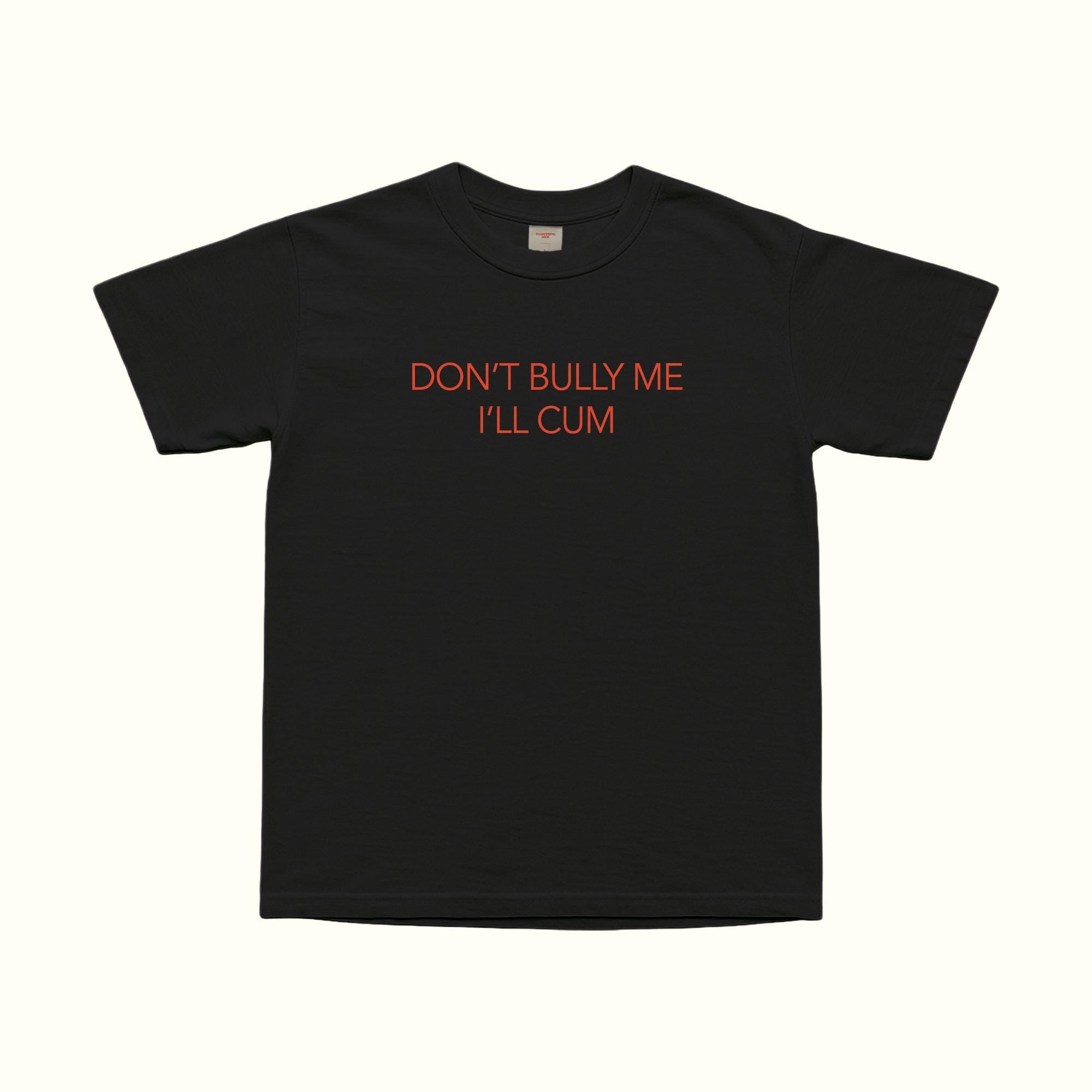 Don't Bully Me I'll Cum T-Shirt
