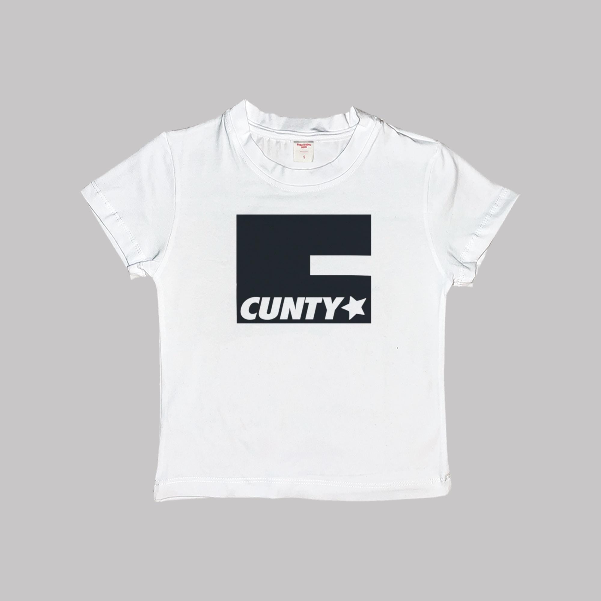 Top Corto T-Shirt "Cunty Baby"