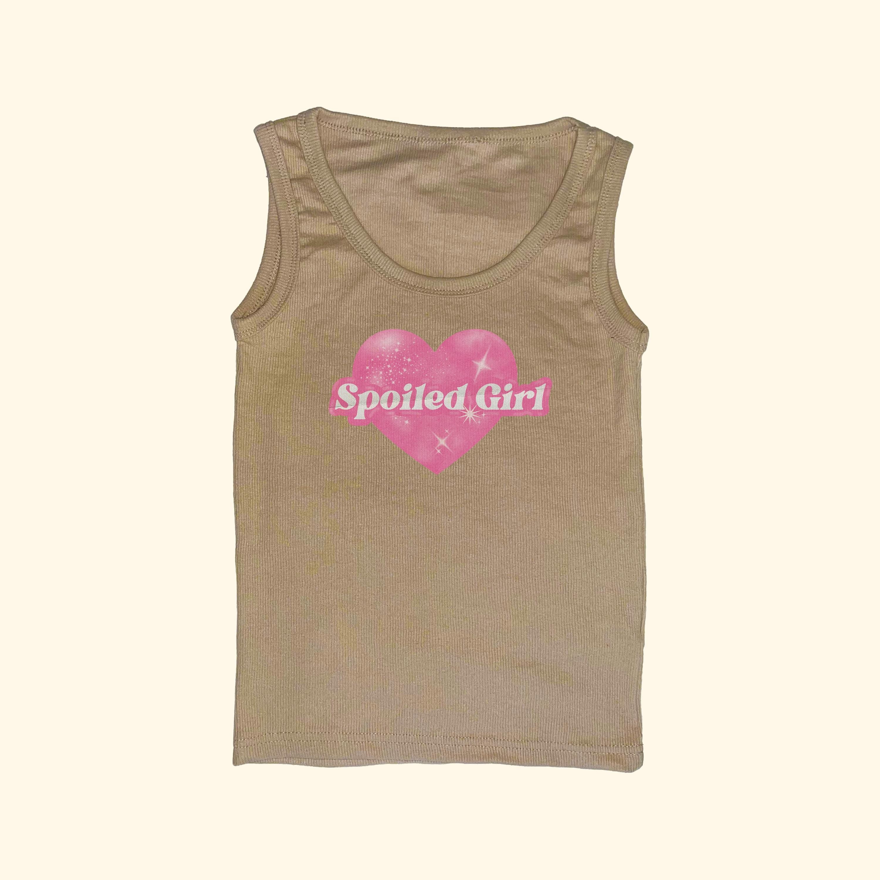 Top acanalado para chica mimada