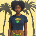Camiseta corta "Brasil Baby Tee"