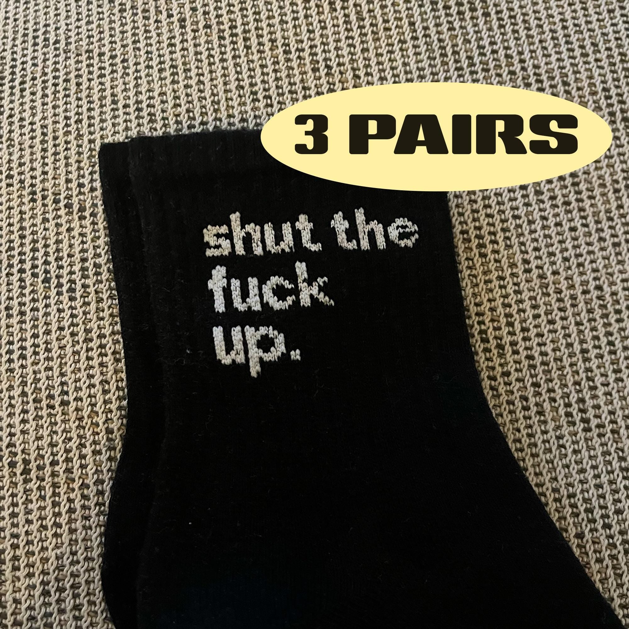 Cállate Calcetines (Paquete de 3 Pares)