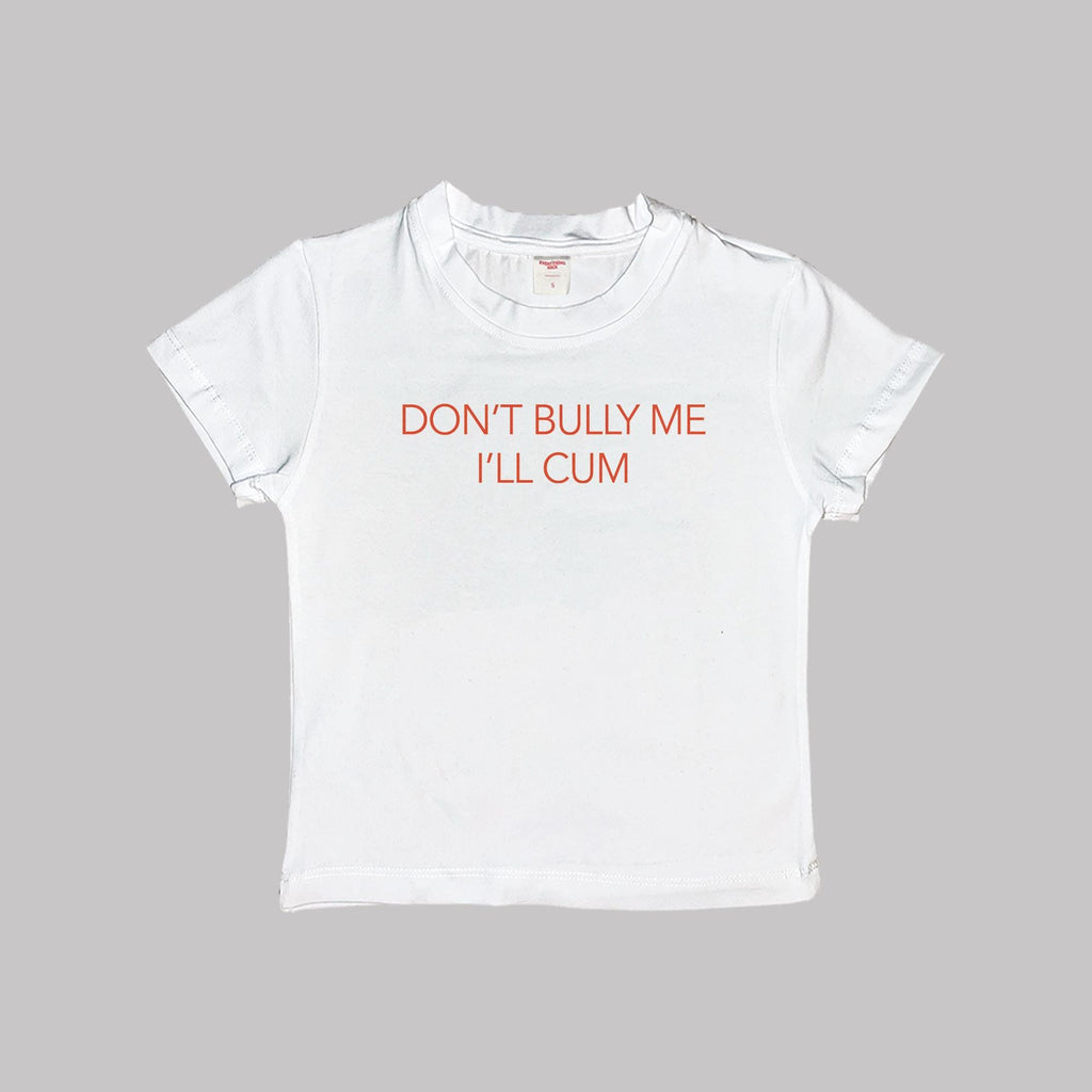 No me acoses, seré un crop top para bebé
