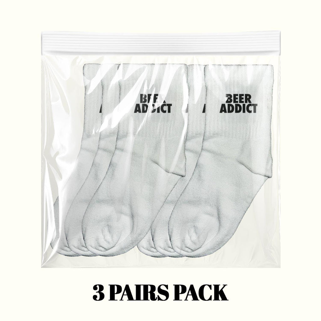 Beer Addict Socks (3 Pairs Pack)