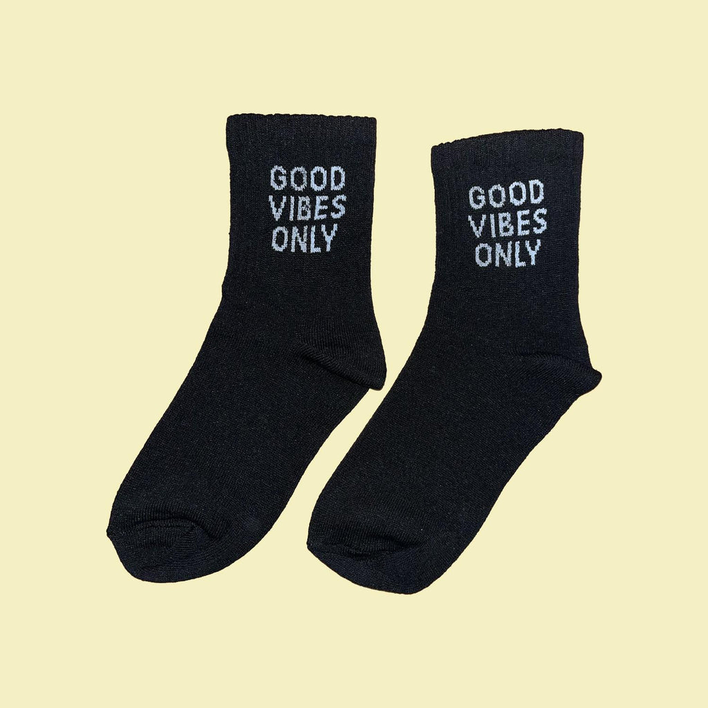 Calcetines Good Vibes Only (Pack de 3 pares)