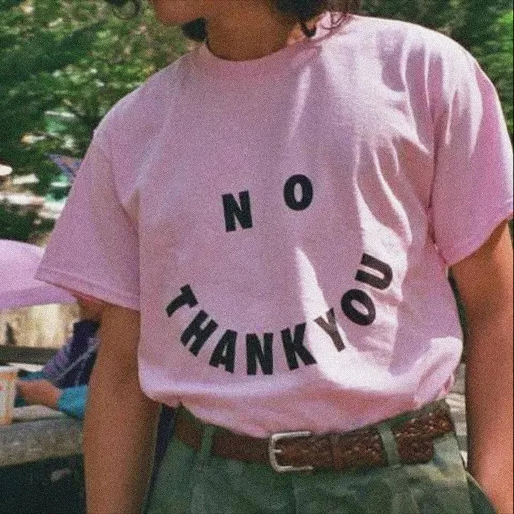 Camiseta "No, gracias"