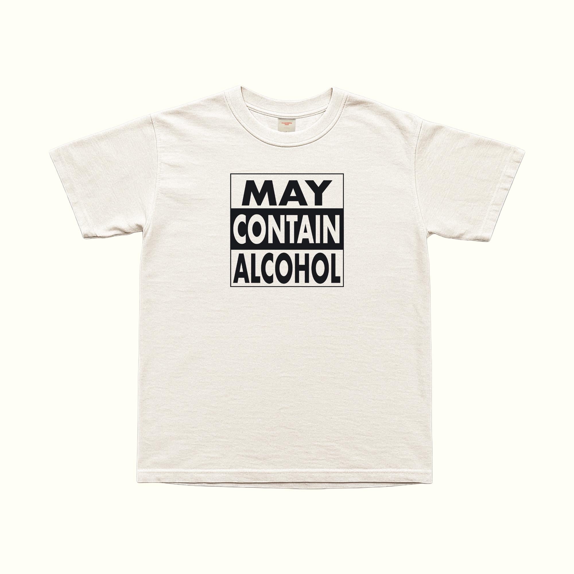 T-shirt "Potrebbe contenere alcol"