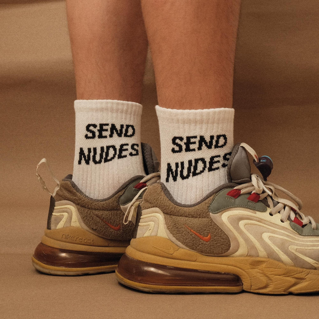 Calcetines Send Nudes (Paquete de 3 Pares)