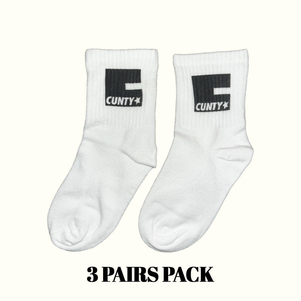 Calcetines de mujer (paquete de 3 pares)
