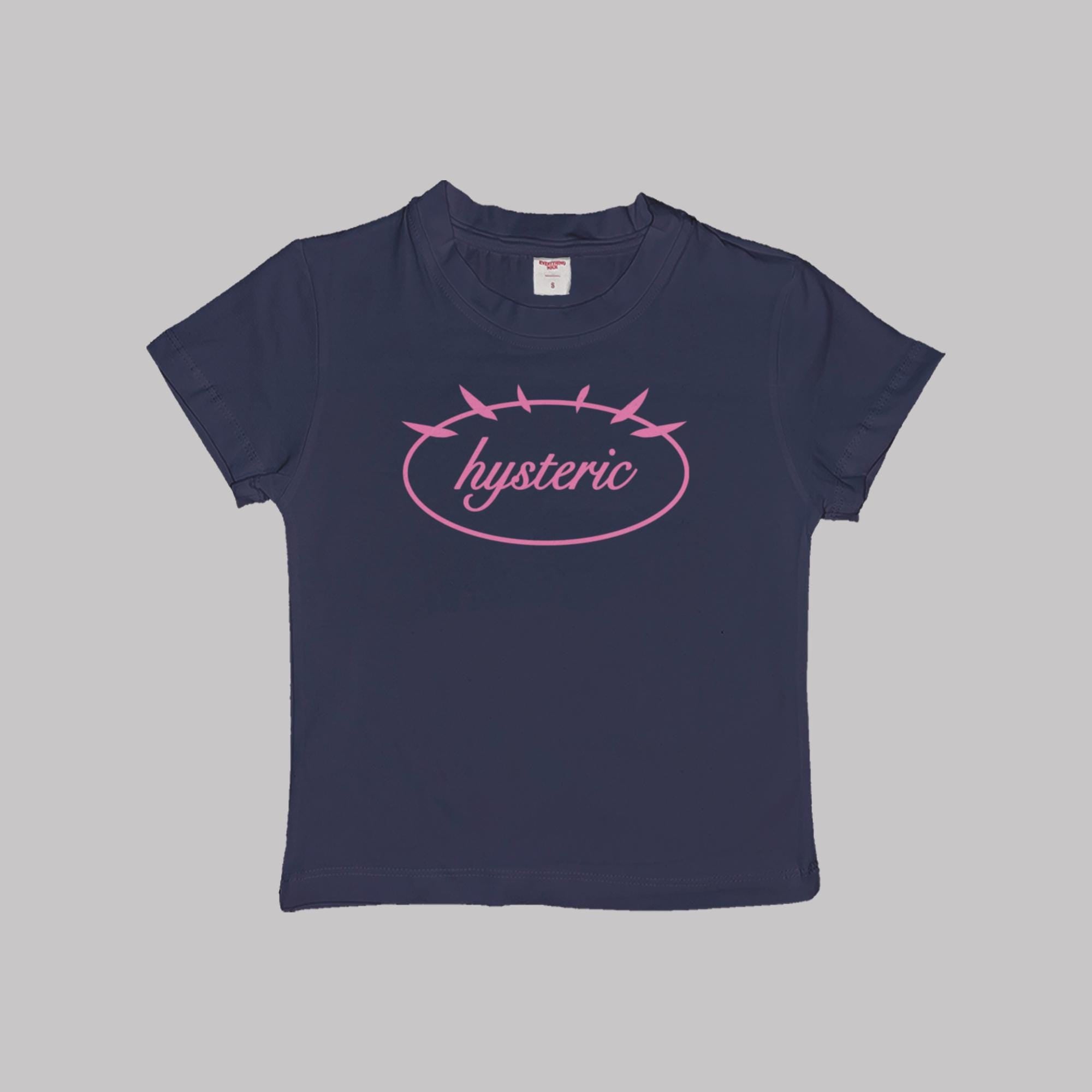 Hysteric Baby Tee Crop Top Shirt