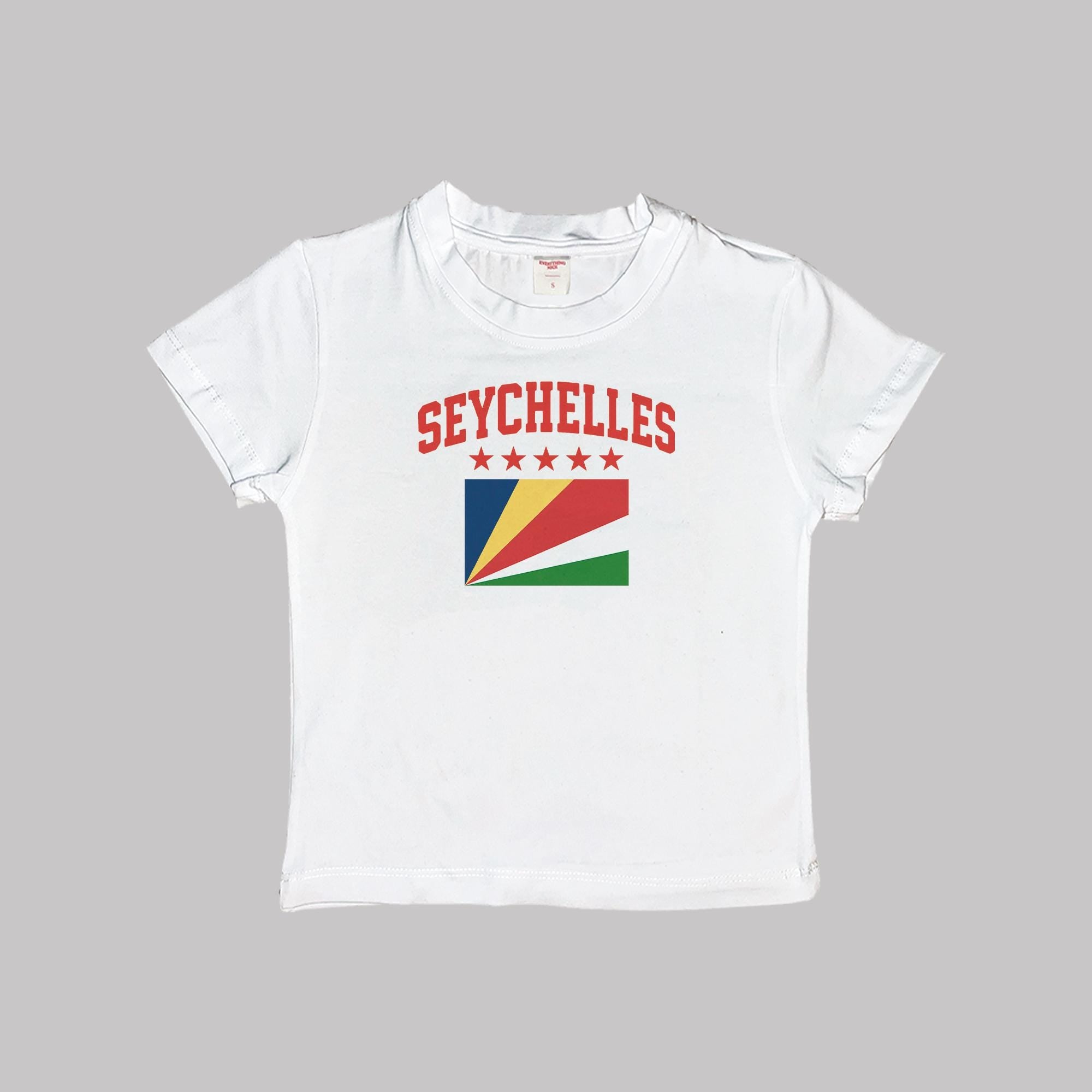 T-shirt corta da neonata Seychelles
