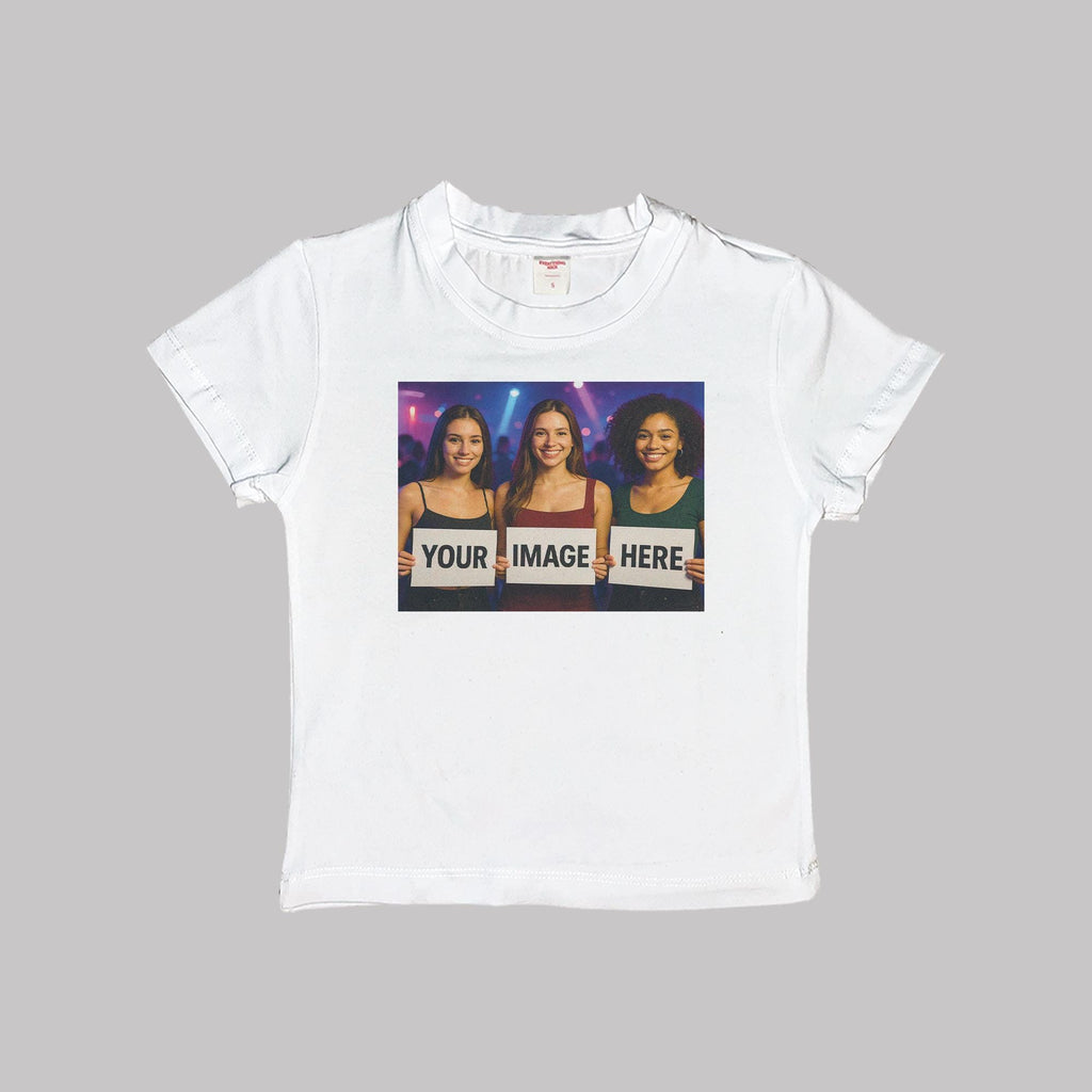 Personaliza tu imagen Camiseta corta para bebé A104