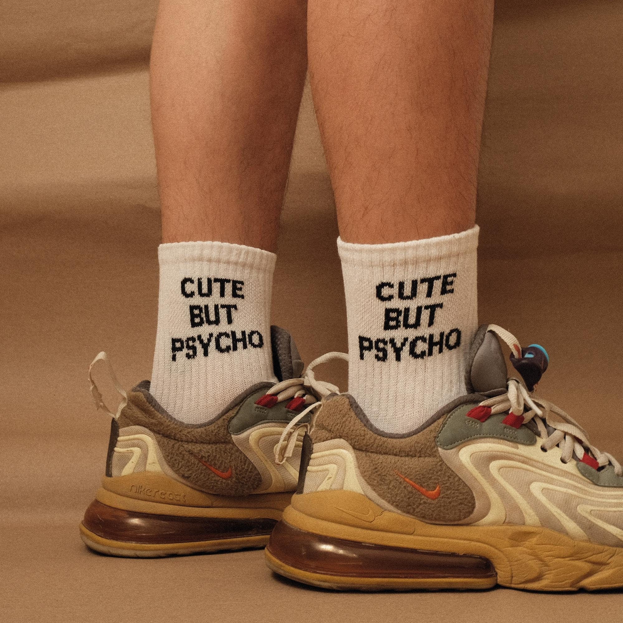 Cute But Psycho Socks (3 Pairs Pack)