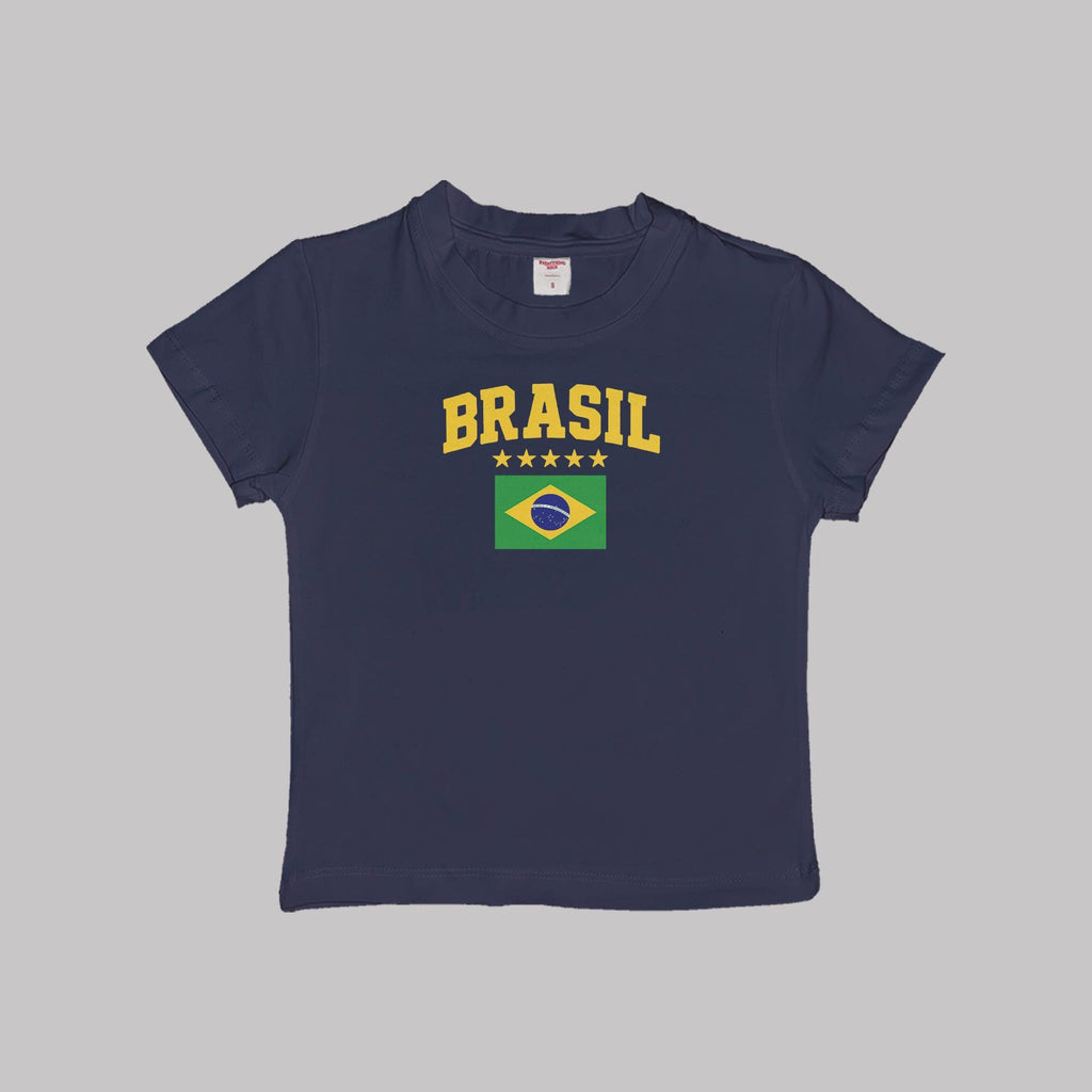 Camiseta corta "Brasil Baby Tee"