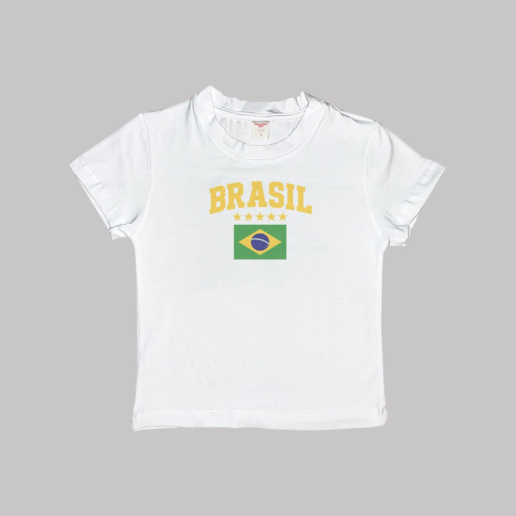 Camiseta corta "Brasil Baby Tee"