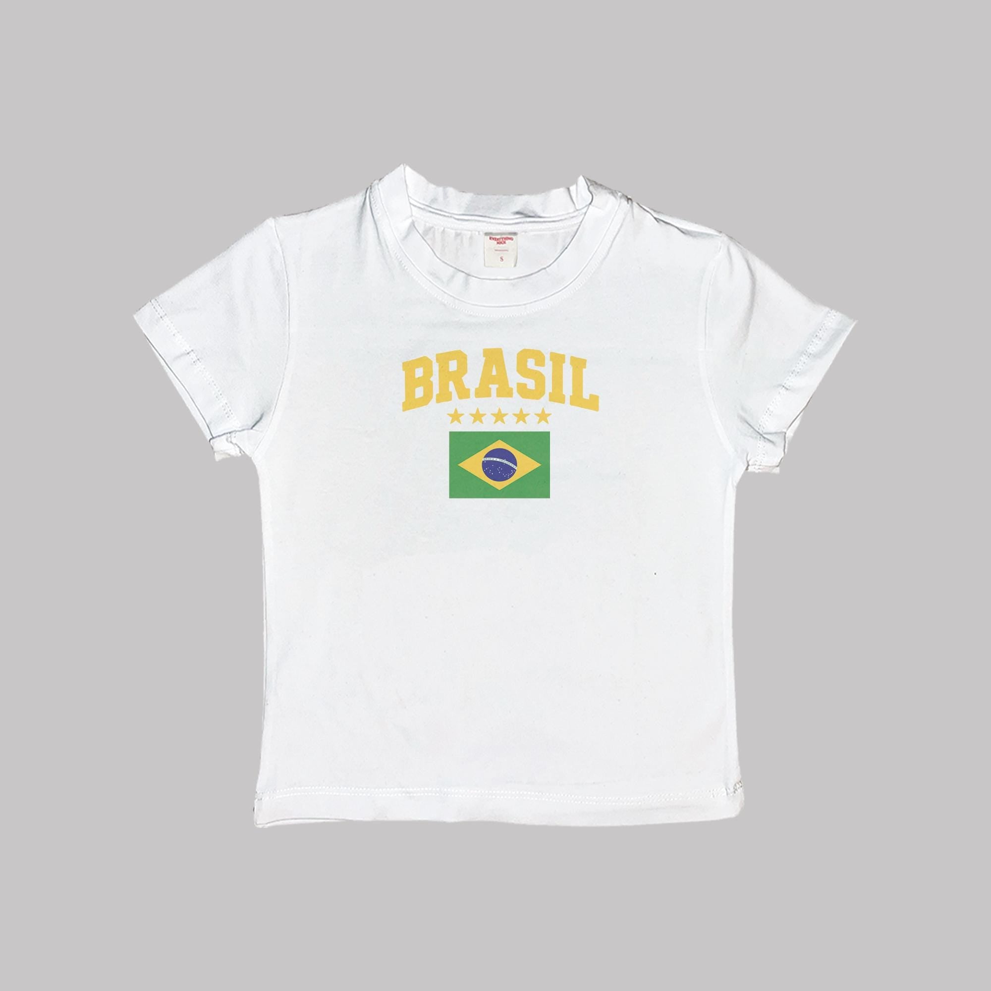 Camiseta corta "Brasil Baby Tee"