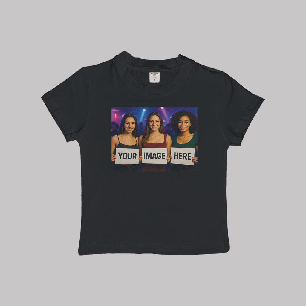 Personaliza tu imagen Camiseta corta para bebé A104