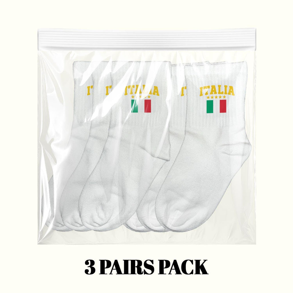 Italia Socks (3 Pairs Pack)