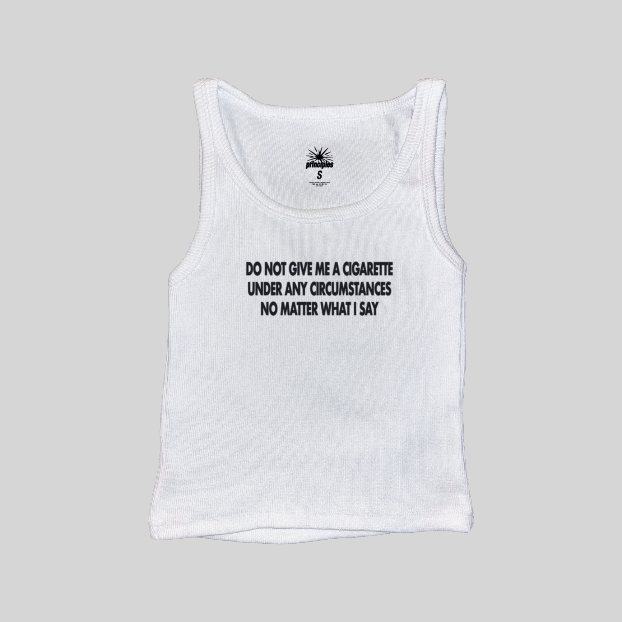 Do Not Give Me A Cigarette Muscle Tank Top