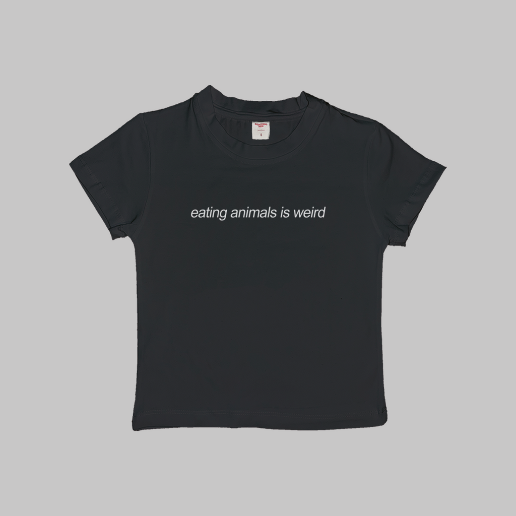 Eating Animals Is Weird Baby Tee