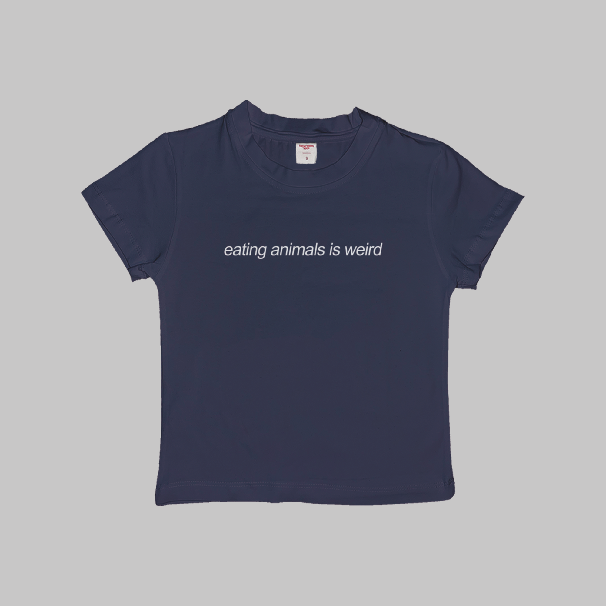 Eating Animals Is Weird Baby Tee