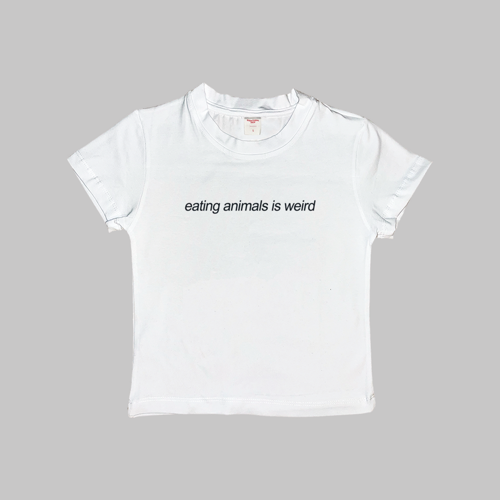 Eating Animals Is Weird Baby Tee