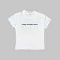 Eating Animals Is Weird Baby Tee