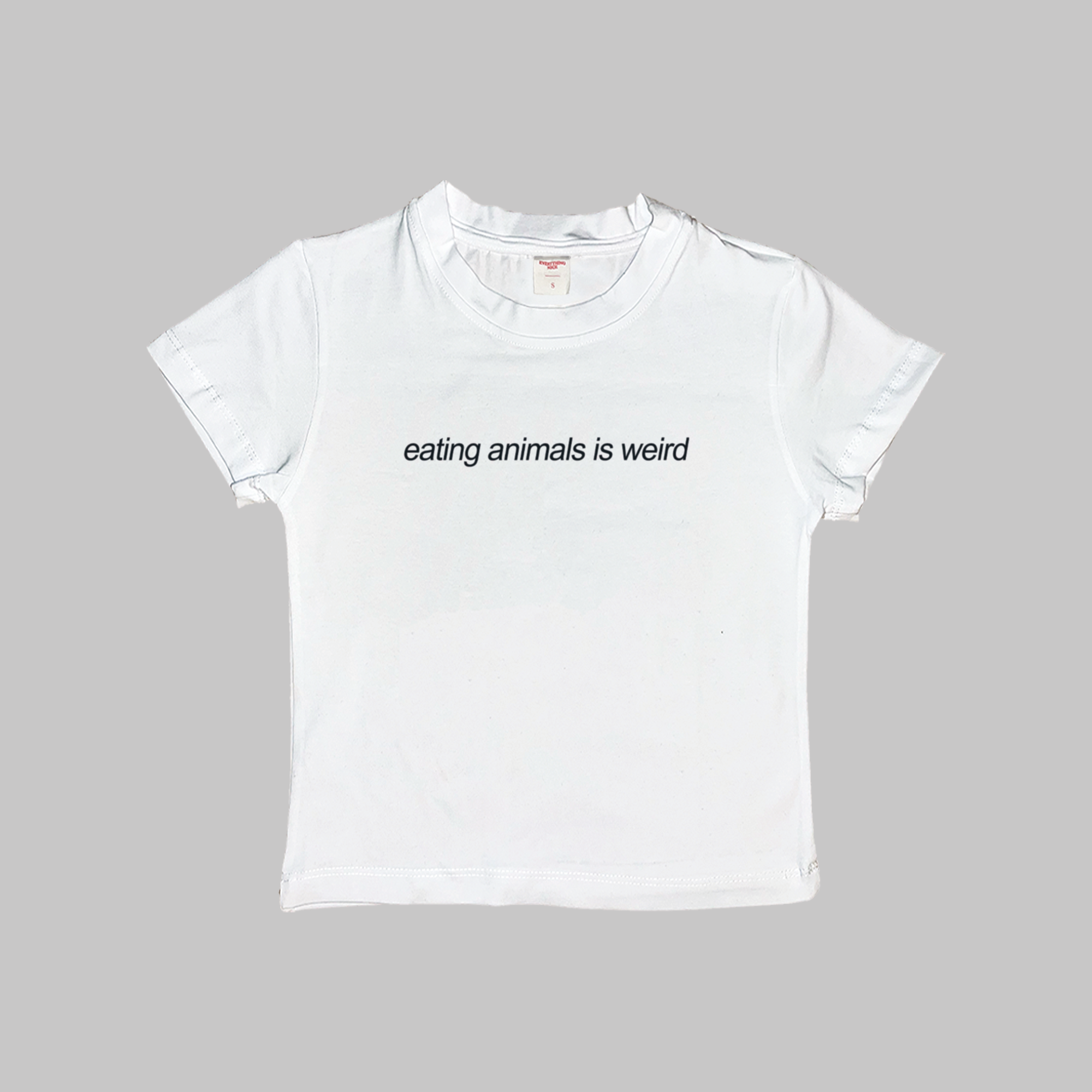 Eating Animals Is Weird Baby Tee