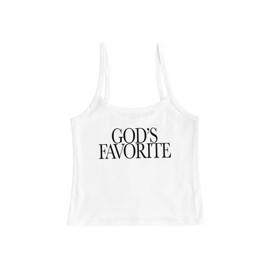 God's Favorite Tank Top White Dreamer Store dreamer store dreamerstore dreamerstorenet god's favorite gods Shirt tank top white y2k