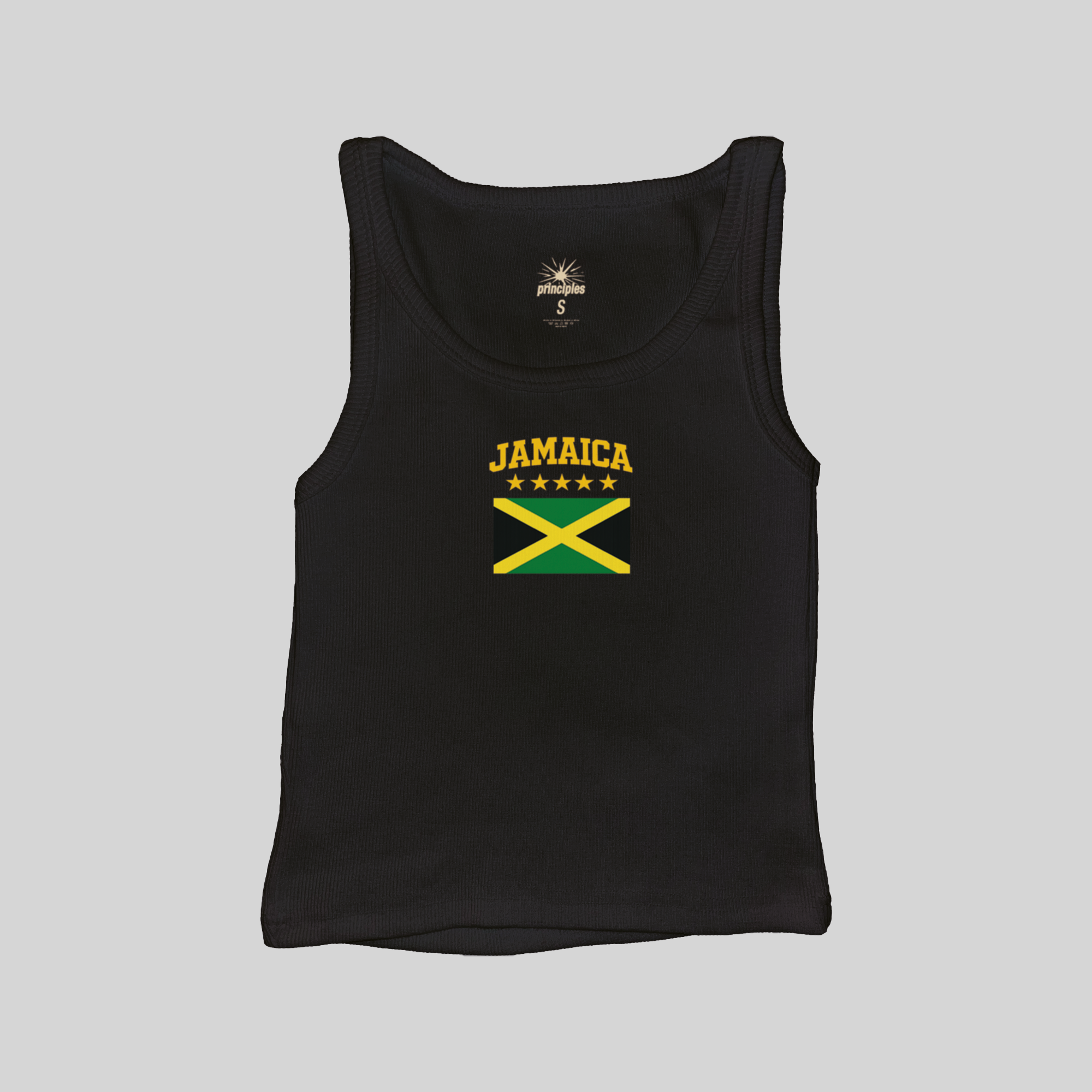 Jamaica Flag Muscle Tank Top
