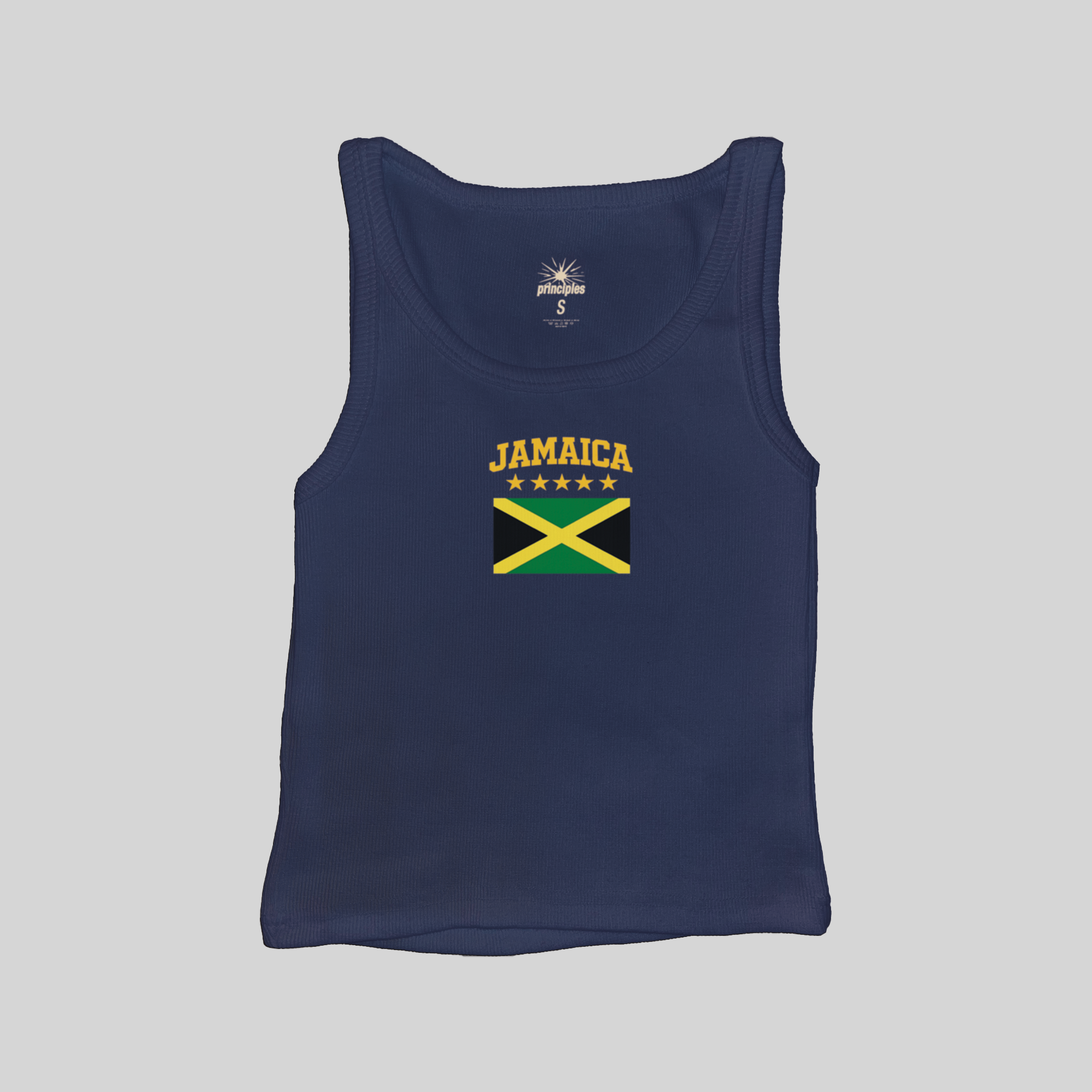 Jamaica Flag Muscle Tank Top